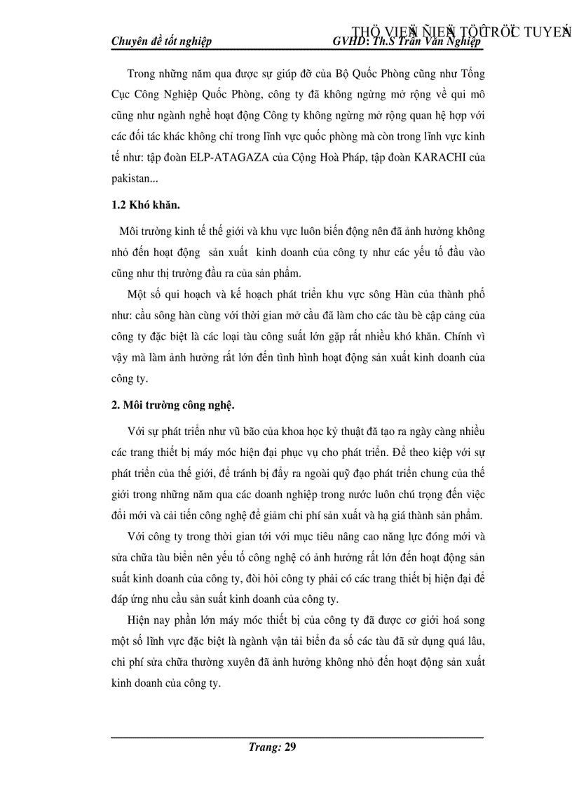 image for page Một số giải pháp hoàn thiện dịch vụ vận tải biển tại công ty Sông Thu