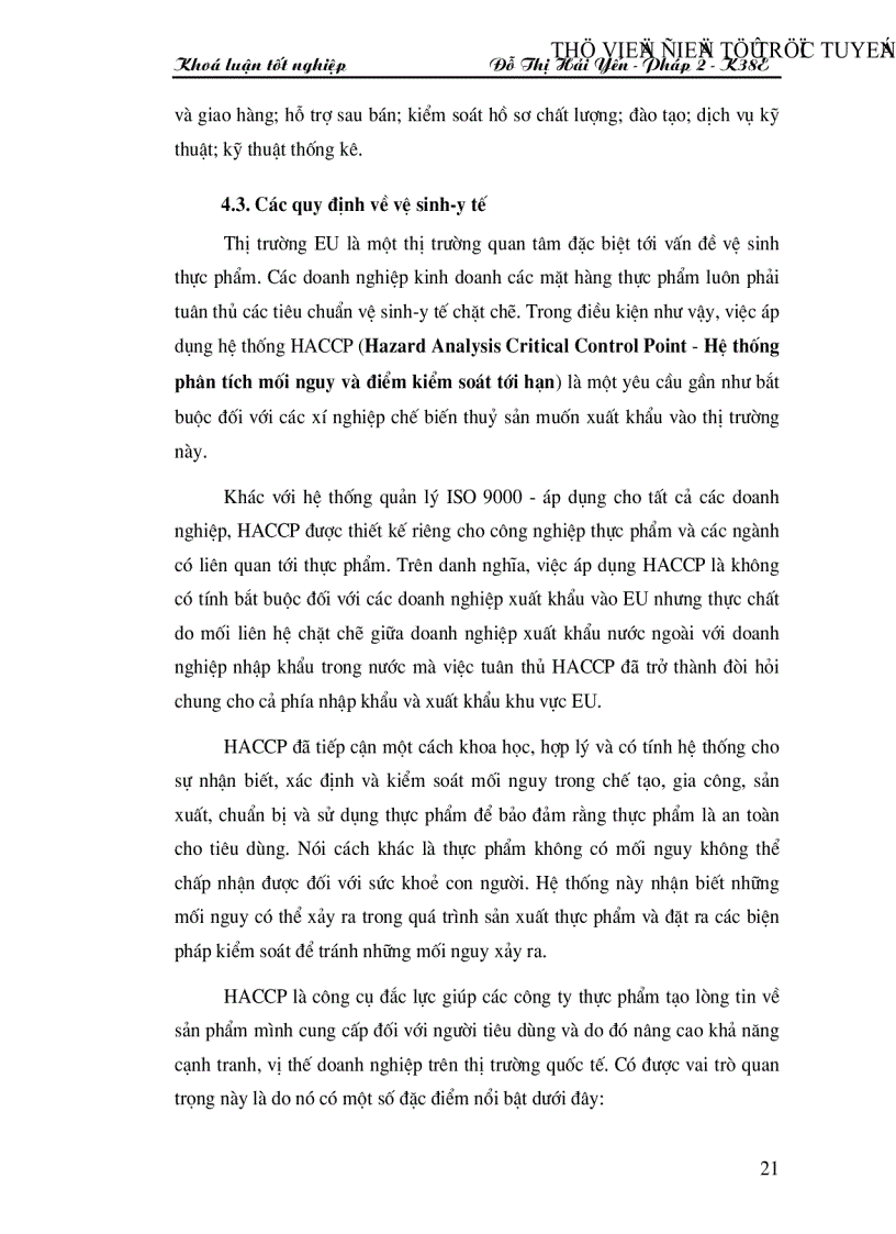 image for page Chiến lược xuất khẩu thuỷ sản của Việt Nam nhằm đáp ứng tốt nhất những quy định hiện nay của thị trường EU trong xu thế hội nhập