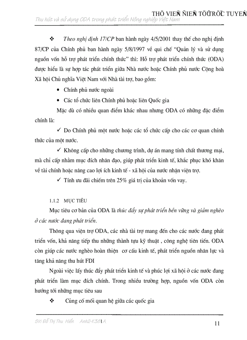 image for page Thu hút và sử dụng nguồn vốn hỗ trợ chính thức trong phát triển Nông nghiệp Việt Nam