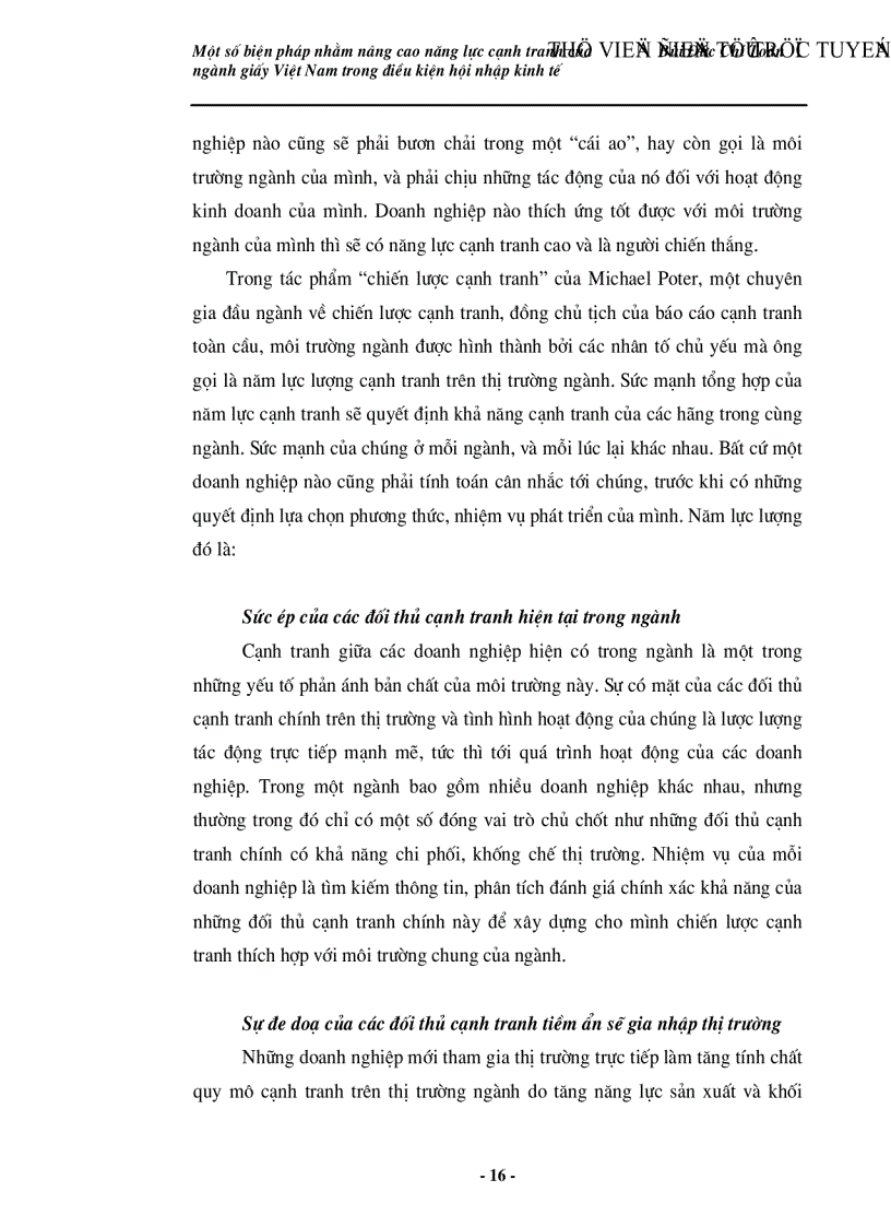 image for page Một số biện pháp nhằm nâng cao năng lực cạnh tranh của ngành giấy Việt Nam trong điều kiện hội nhập kinh tế