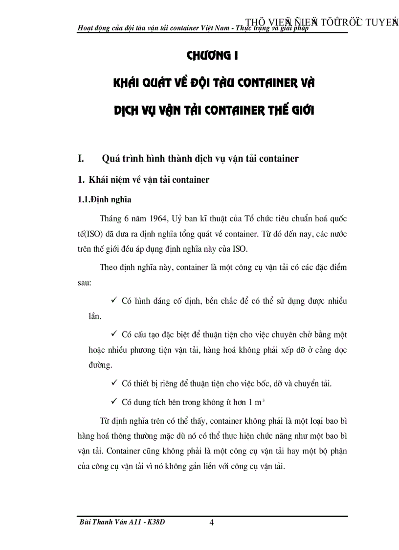 image for page Thực trạng của đội tàu container Việt Nam và đề xuất một số giải pháp nâng cao năng lực cạnh tranh của đội tàu container trong bối cảnh hội nhập khu vực và quốc tế