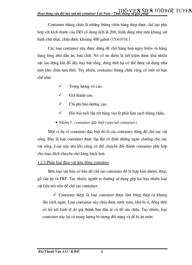 image for page Thực trạng của đội tàu container Việt Nam và đề xuất một số giải pháp nâng cao năng lực cạnh tranh của đội tàu container trong bối cảnh hội nhập khu vực và quốc tế