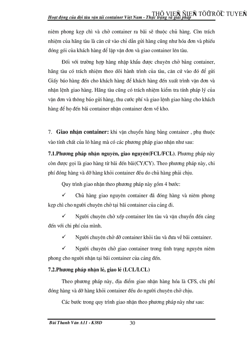 image for page Thực trạng của đội tàu container Việt Nam và đề xuất một số giải pháp nâng cao năng lực cạnh tranh của đội tàu container trong bối cảnh hội nhập khu vực và quốc tế