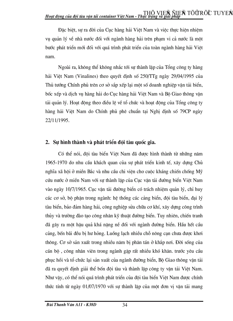 image for page Thực trạng của đội tàu container Việt Nam và đề xuất một số giải pháp nâng cao năng lực cạnh tranh của đội tàu container trong bối cảnh hội nhập khu vực và quốc tế