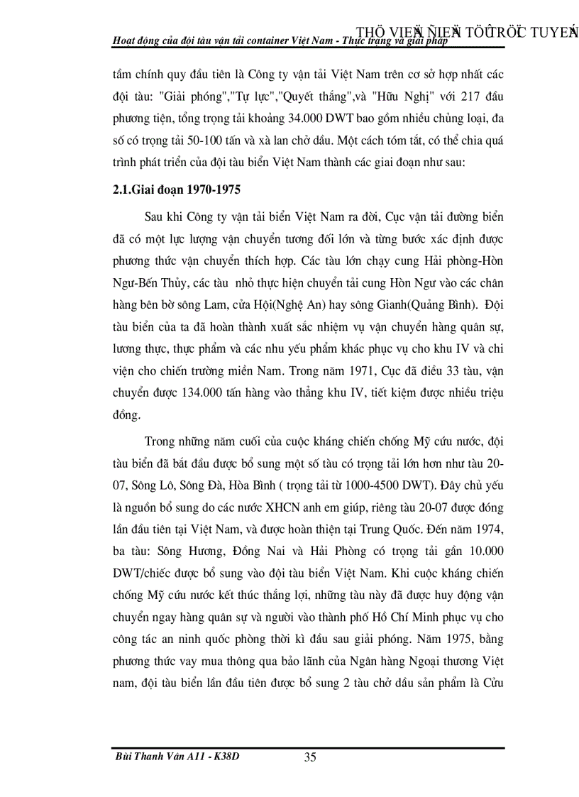 image for page Thực trạng của đội tàu container Việt Nam và đề xuất một số giải pháp nâng cao năng lực cạnh tranh của đội tàu container trong bối cảnh hội nhập khu vực và quốc tế