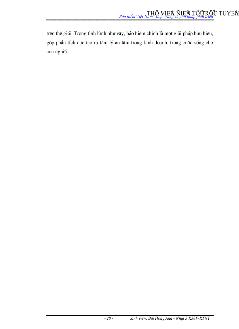 image for page Bảo hiểm Việt Nam thực trạng và giải pháp phát triển