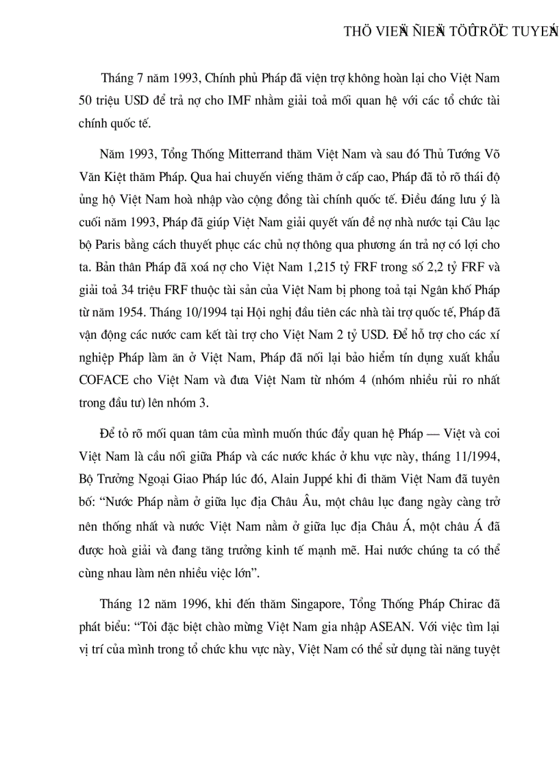 image for page Quan hệ thương mại và đầu tư Pháp Việt thực trạng và triển vọng