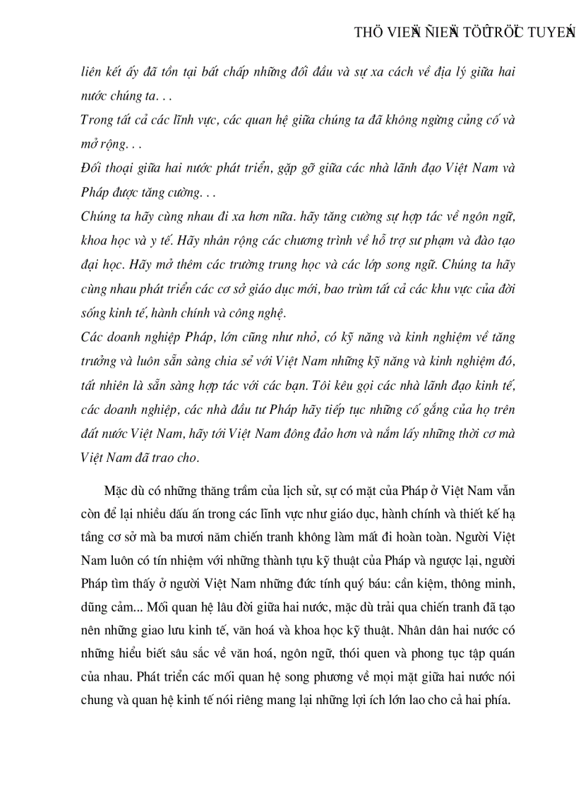 image for page Quan hệ thương mại và đầu tư Pháp Việt thực trạng và triển vọng