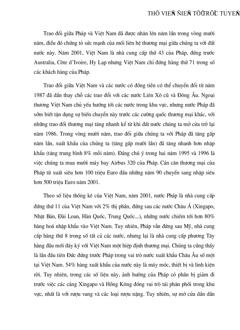 image for page Quan hệ thương mại và đầu tư Pháp Việt thực trạng và triển vọng
