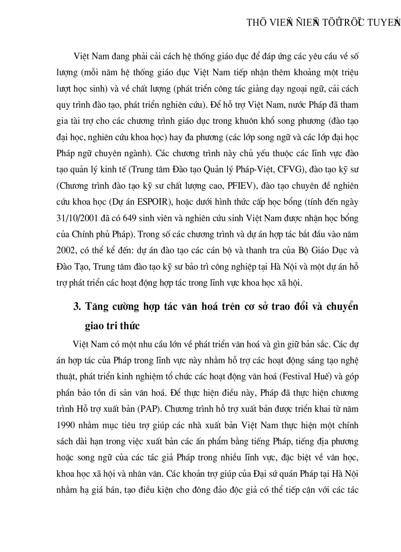 image for page Quan hệ thương mại và đầu tư Pháp Việt thực trạng và triển vọng