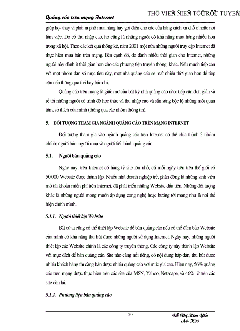 image for page Quảng cáo trên mạng internet