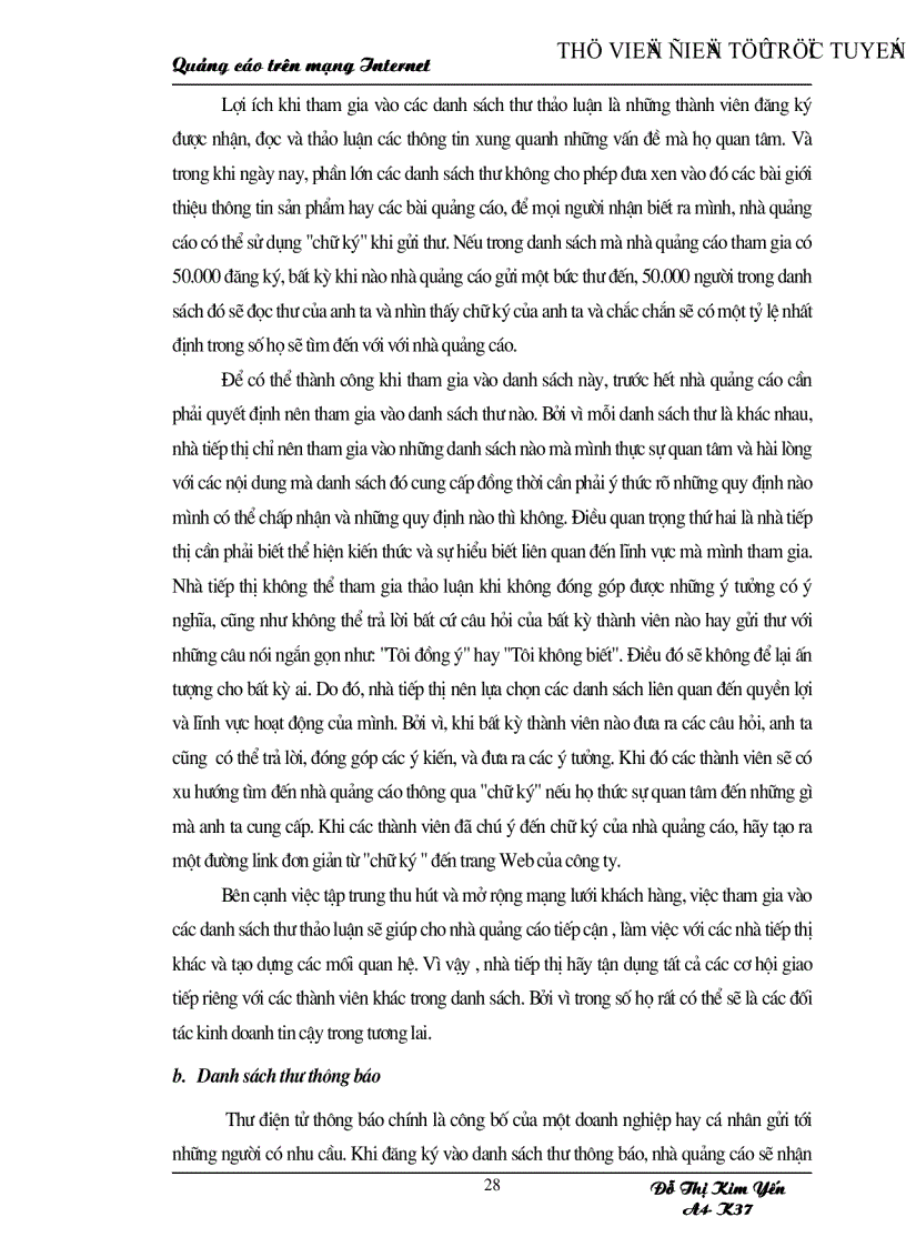 image for page Quảng cáo trên mạng internet