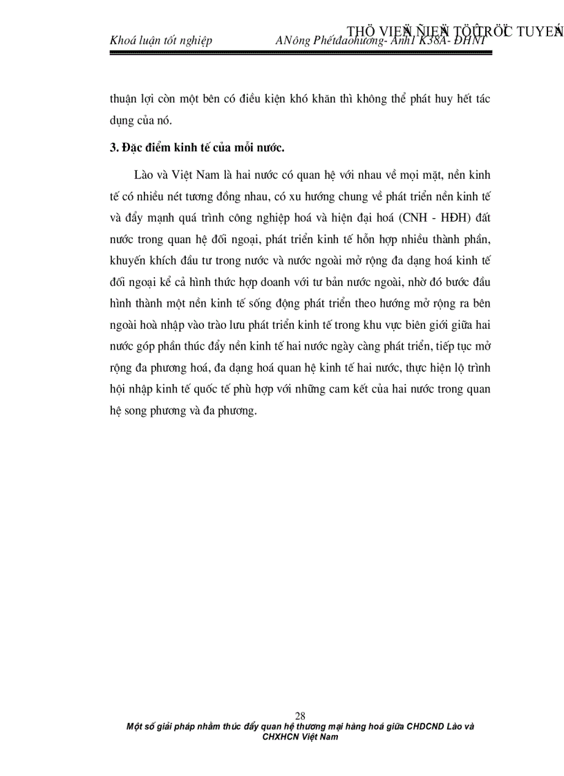 image for page Một số giải pháp nhằm thúc đẩy quan hệ thương mại hàng hoá giữa CHDCND Lào và CHXHCN Việt Nam