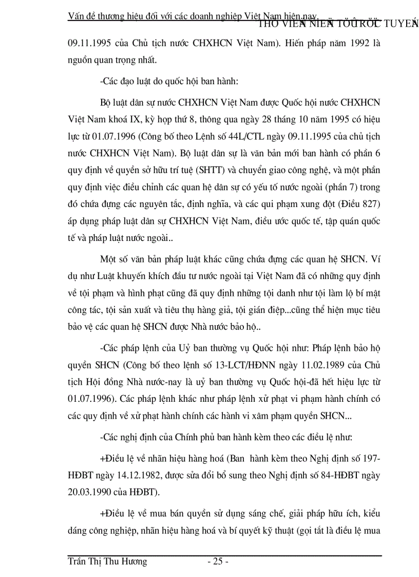 image for page Vấn đề thương hiệu đối với các doanh nghiệp Việt Nam hiện nay