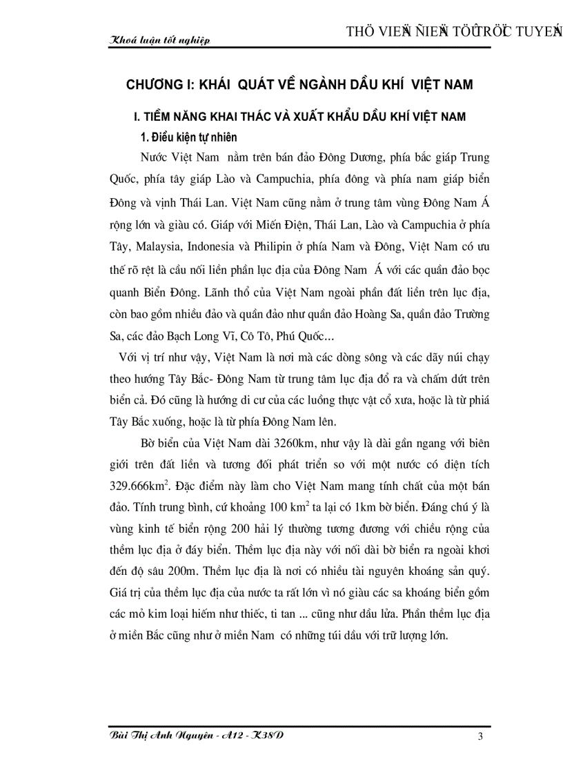image for page Khai thác và xuất khẩu dầu khí ở Việt Nam Thực trạng và các giải pháp phát triển