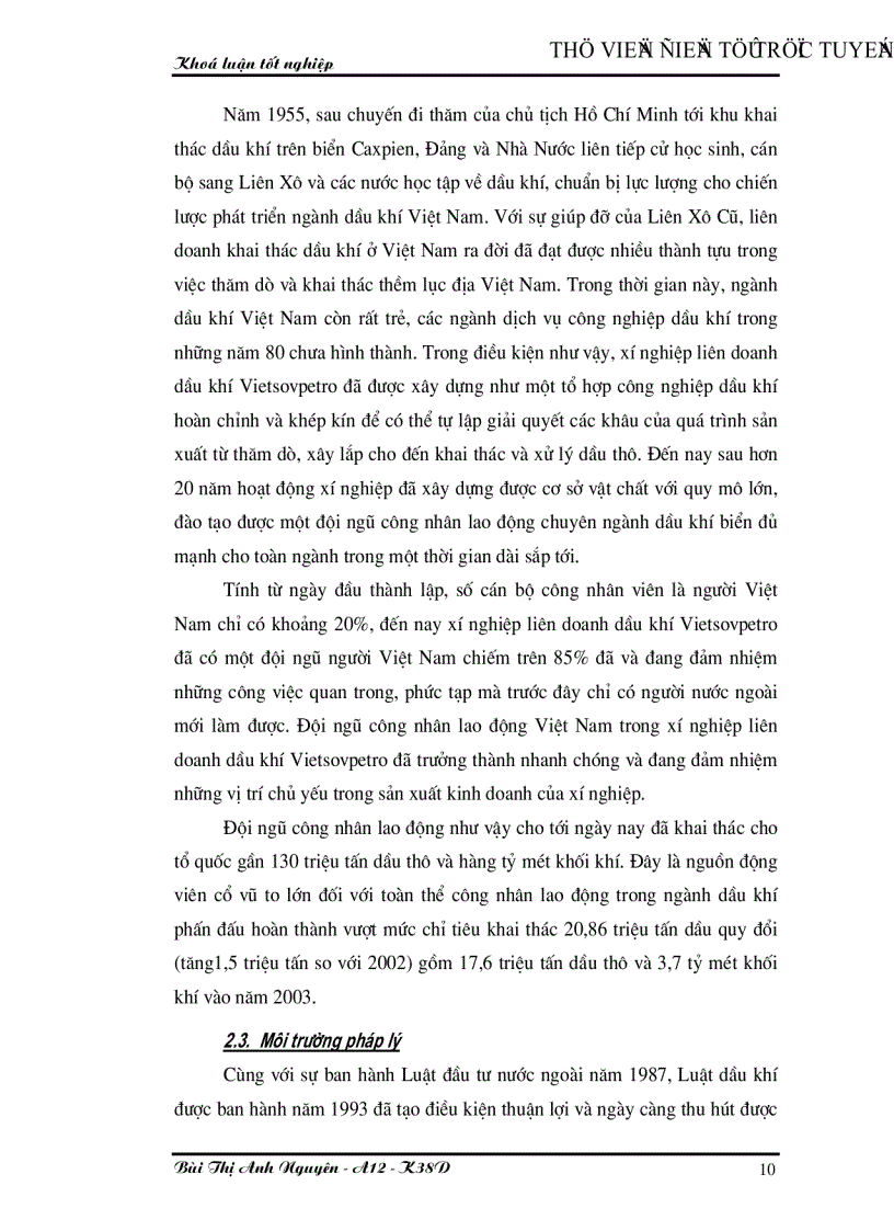 image for page Khai thác và xuất khẩu dầu khí ở Việt Nam Thực trạng và các giải pháp phát triển