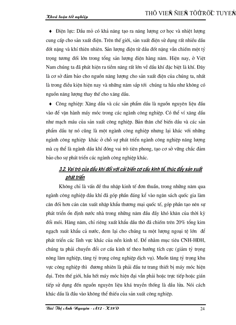 image for page Khai thác và xuất khẩu dầu khí ở Việt Nam Thực trạng và các giải pháp phát triển