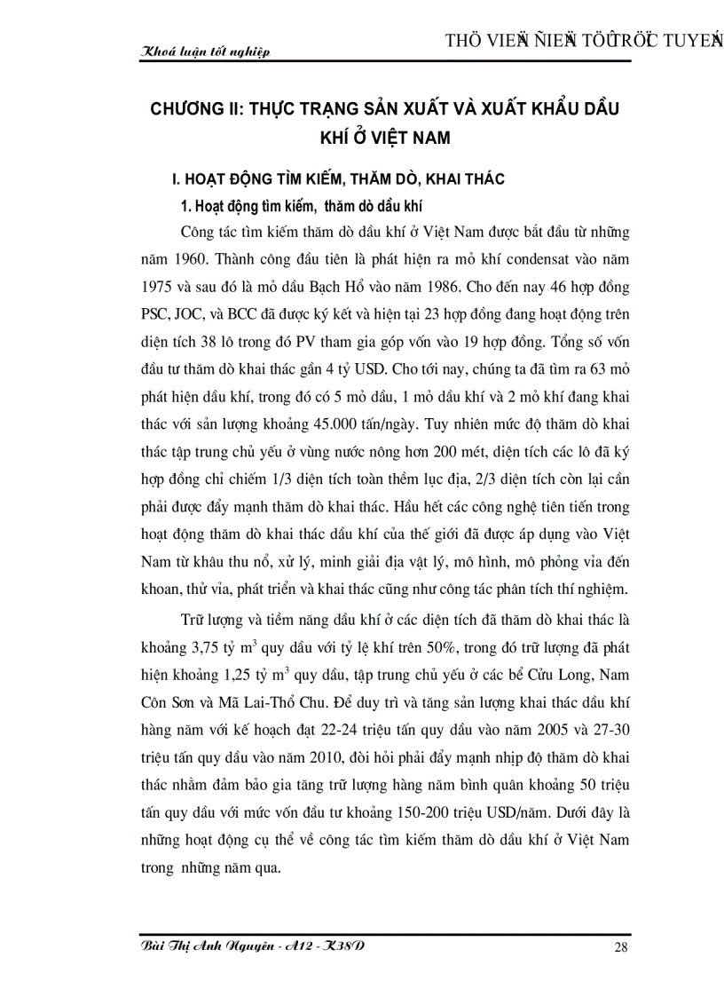 image for page Khai thác và xuất khẩu dầu khí ở Việt Nam Thực trạng và các giải pháp phát triển