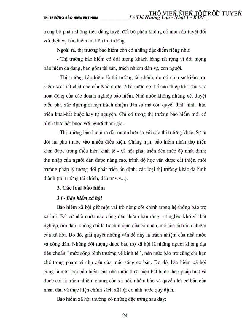 image for page Tình hình thị trường bảo hiểm Việt Nam và bảo hiểm Việt Nam trước thềm hội nhập và giải pháp đẩy mạnh sự phát triển của thị trường bảo hiểm Việt Nam đến 2010