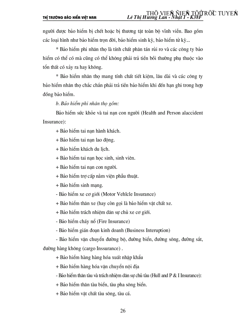 image for page Tình hình thị trường bảo hiểm Việt Nam và bảo hiểm Việt Nam trước thềm hội nhập và giải pháp đẩy mạnh sự phát triển của thị trường bảo hiểm Việt Nam đến 2010