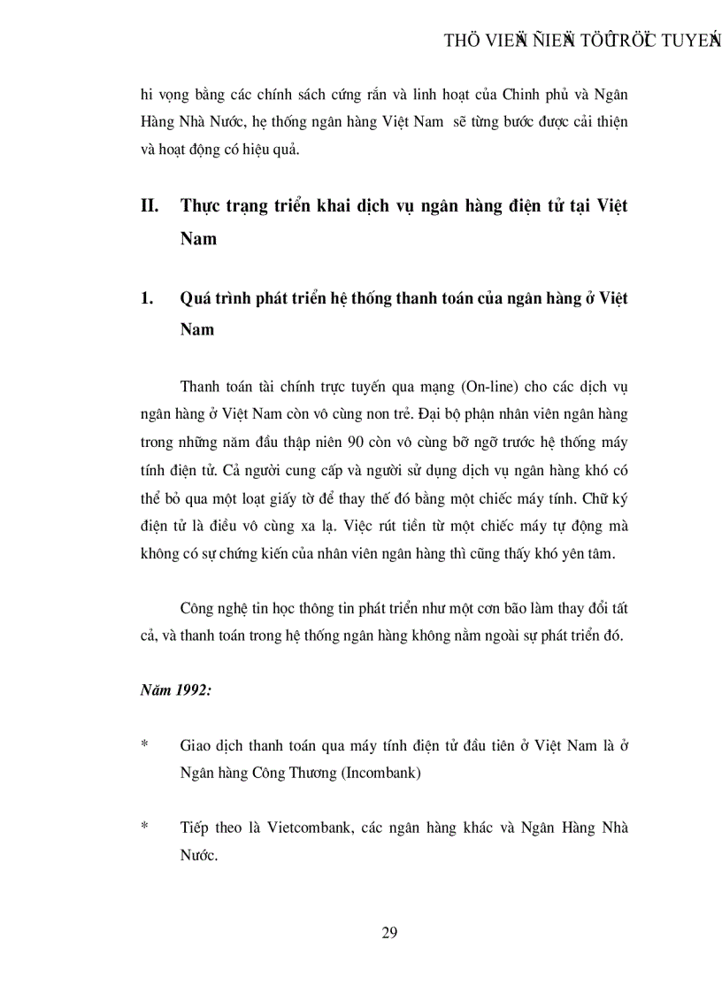 image for page Ngân hàng điện tử tại Việt Nam thực trạng và giảI pháp