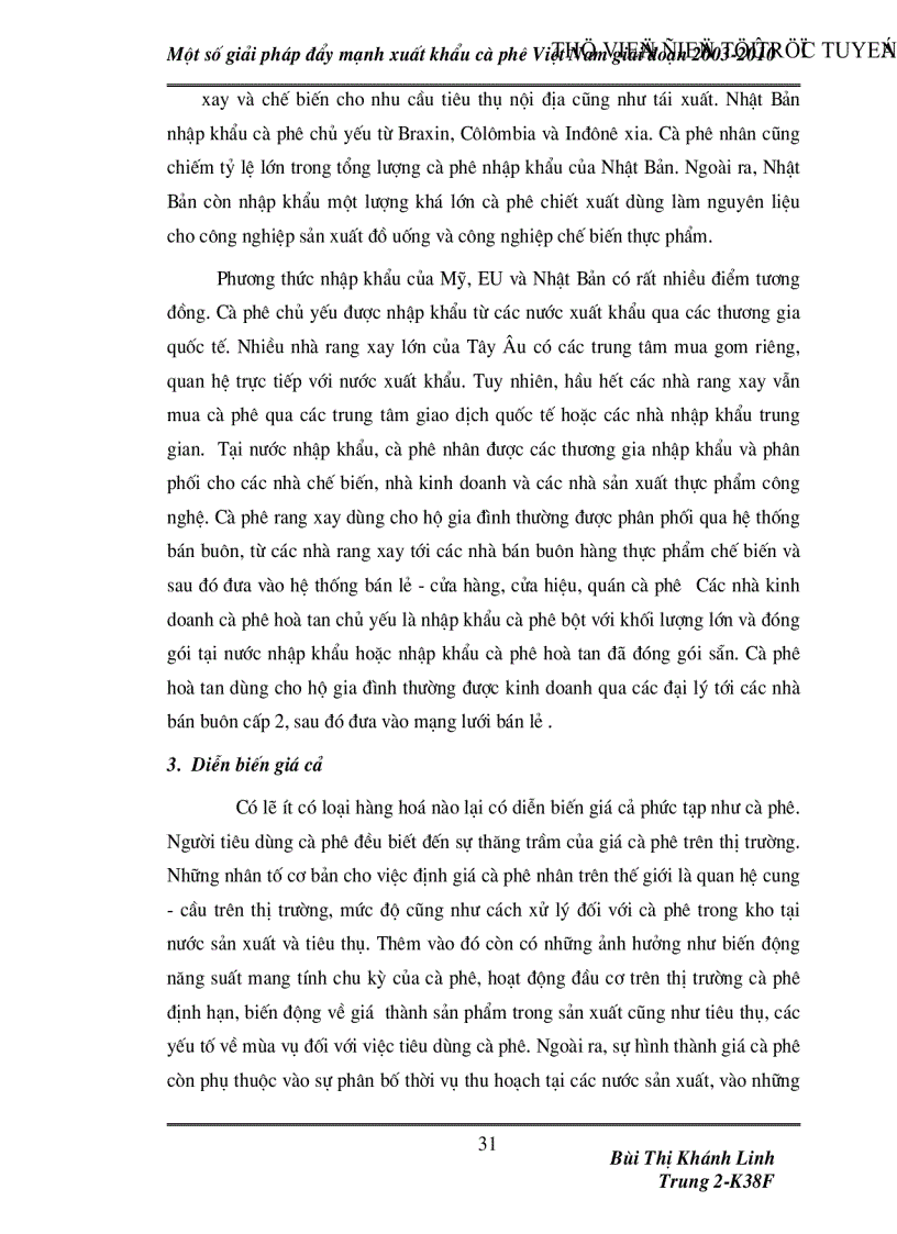 image for page Một số giải pháp đẩy mạnh xuất khẩu cà phê Việt Nam giai đoạn 2003 2010