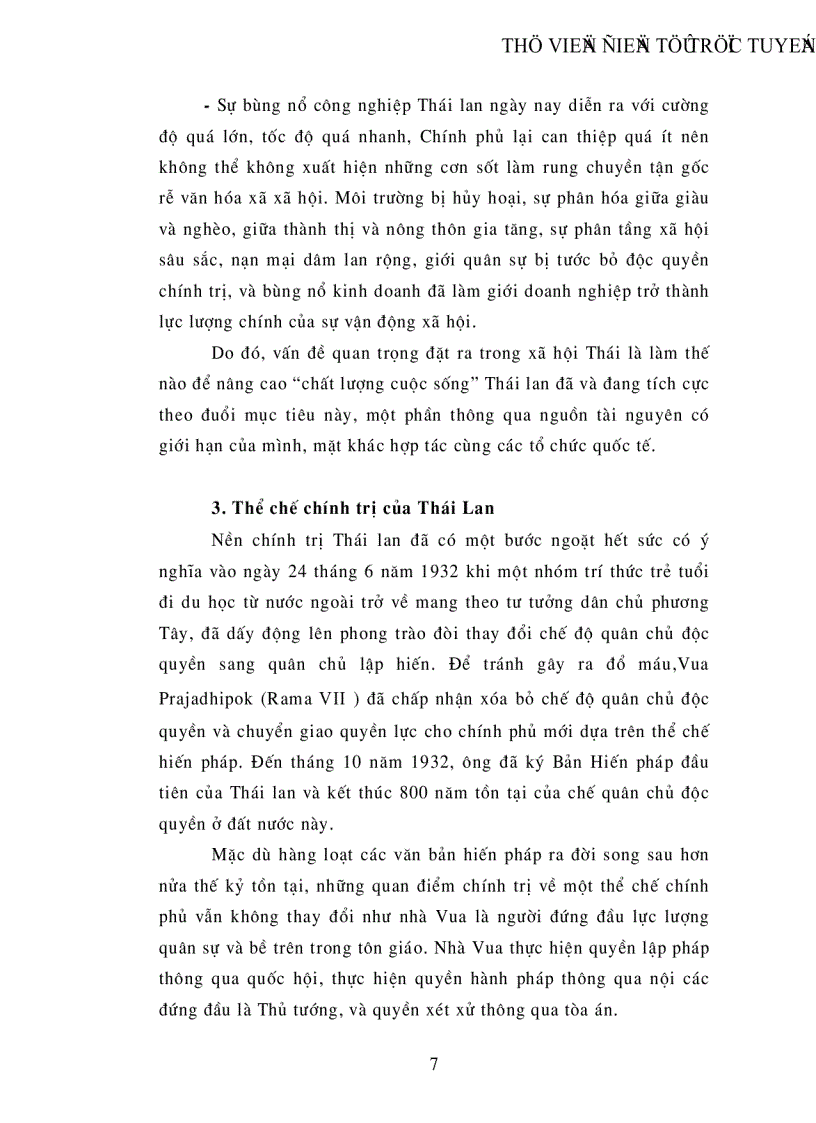 image for page Quan hệ Kinh tế Thương mại Việt Nam Thái Lan trong giai đoạn hiện nay