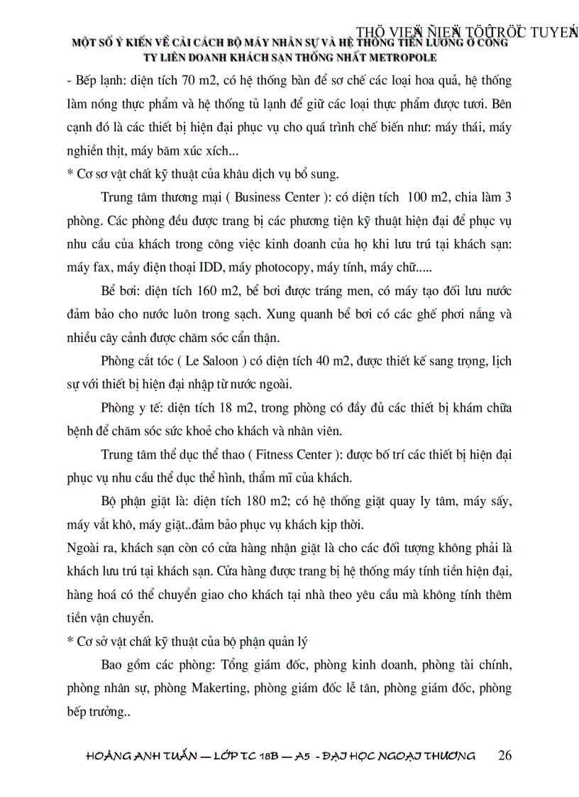 image for page Một số vấn đề về cải cách hệ thống quản lý nhân sự và hệ thống tiền lương trong các nhà hàng và khách sạn