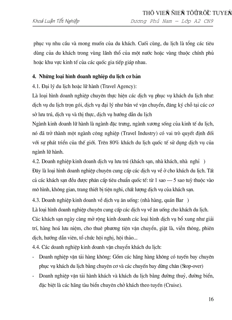 image for page Triển vọng và giải pháp đẩy mạnh hoạt động du lịch ở Việt Nam giai đoạn 2001 2010