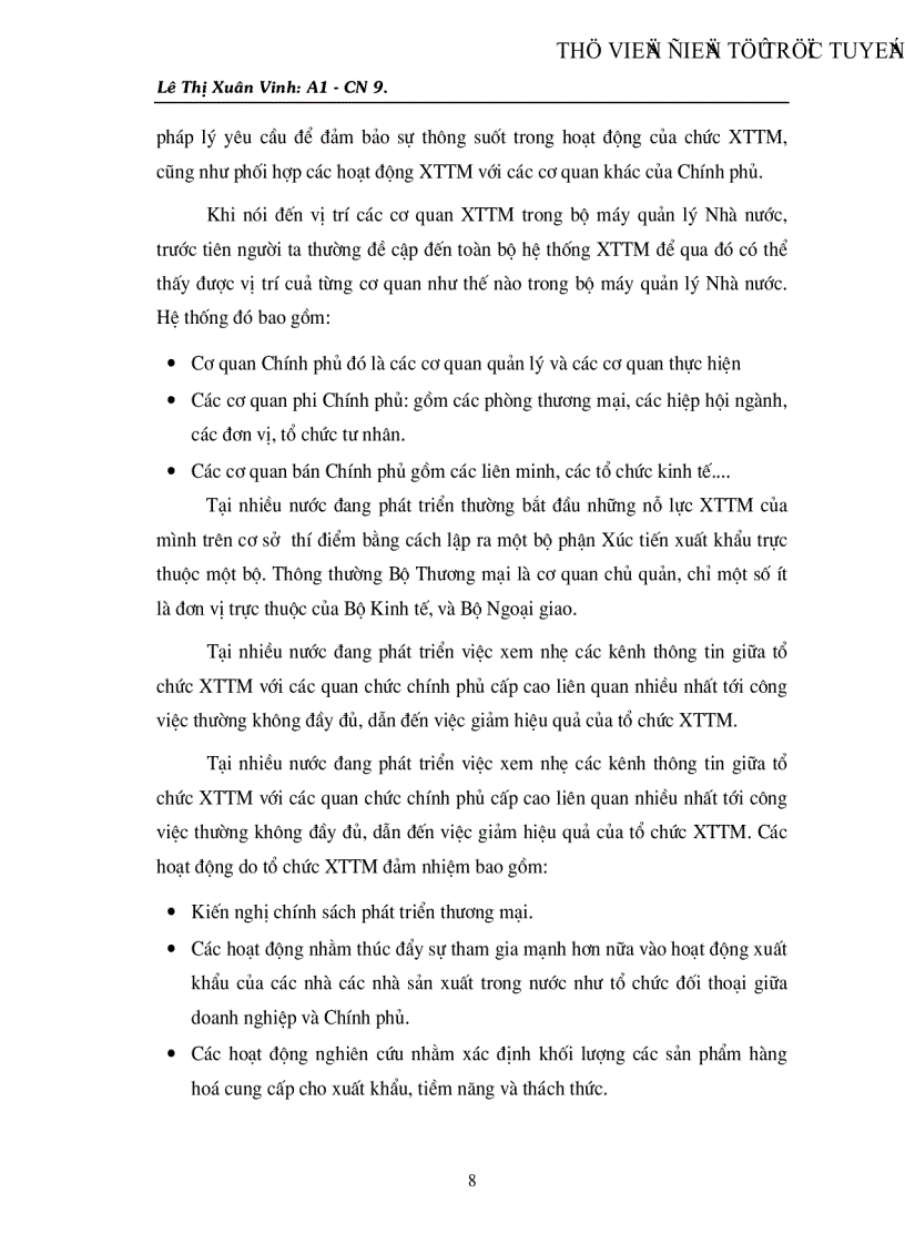 image for page Hoạt động xúc tiến thương mại hỗ trợ xuất khẩu hàng hoá của Việt nam thực trạng và giải pháp