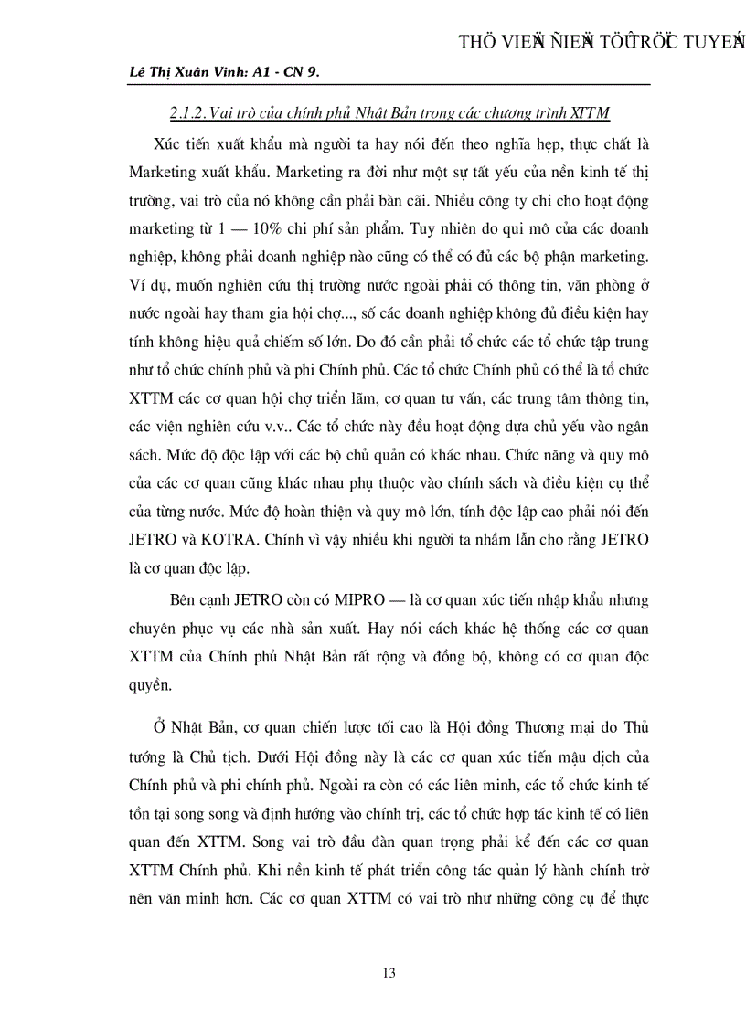 image for page Hoạt động xúc tiến thương mại hỗ trợ xuất khẩu hàng hoá của Việt nam thực trạng và giải pháp