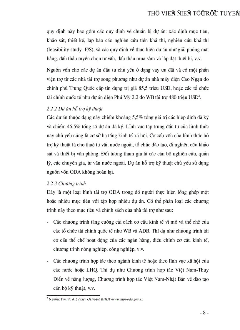 image for page Thu hút và sử dụng vốn viện trợ phát triển chính thức ODA trong ngành điện Việt Nam