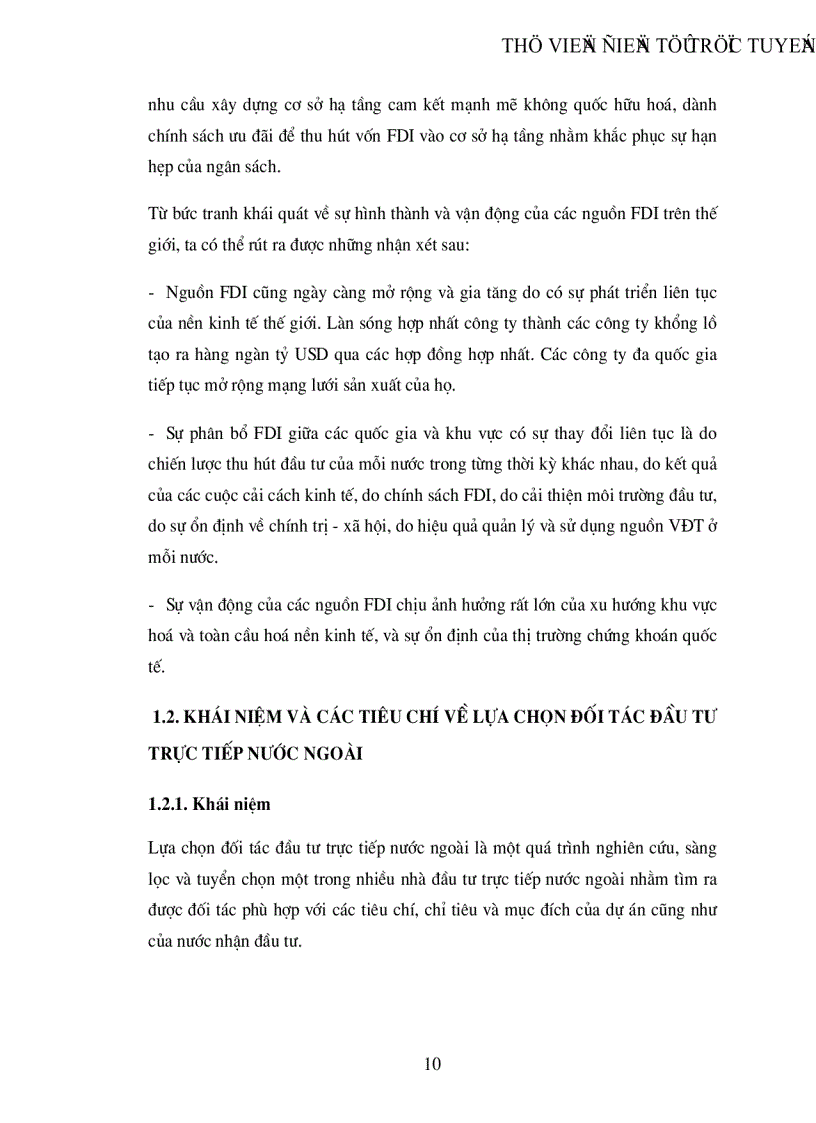 image for page Lựa chọn đối tác đầu tư trong hoạt động kinh tế đối ngoại ở Việt Nam