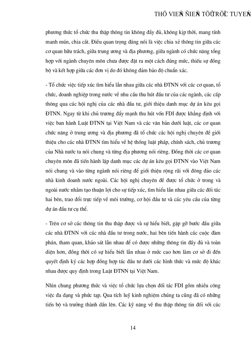 image for page Lựa chọn đối tác đầu tư trong hoạt động kinh tế đối ngoại ở Việt Nam