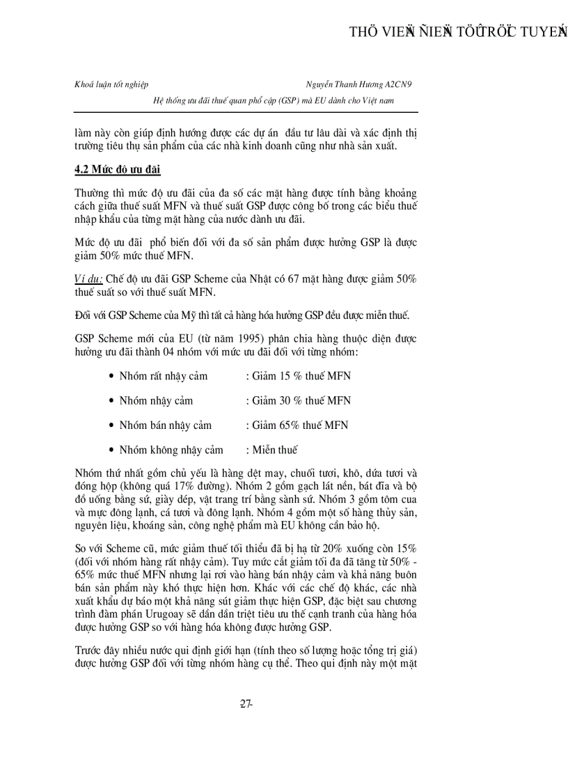 image for page Chế độ ưu đãi thuế quan phổ cập GSP của EU dành cho Việt nam