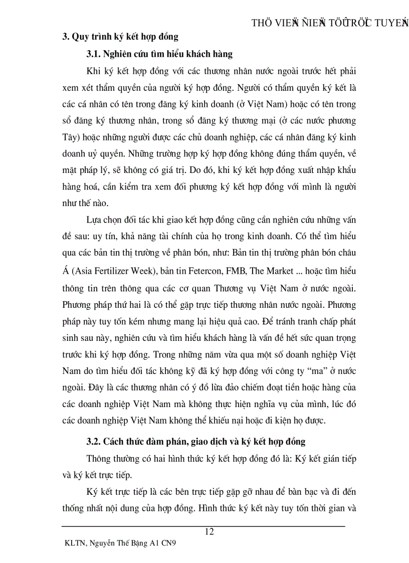 image for page Các tranh chấp phát sinh từ hợp đồng nhập khẩu phân bón hoá học ở việt nam và phương pháp giải quyết