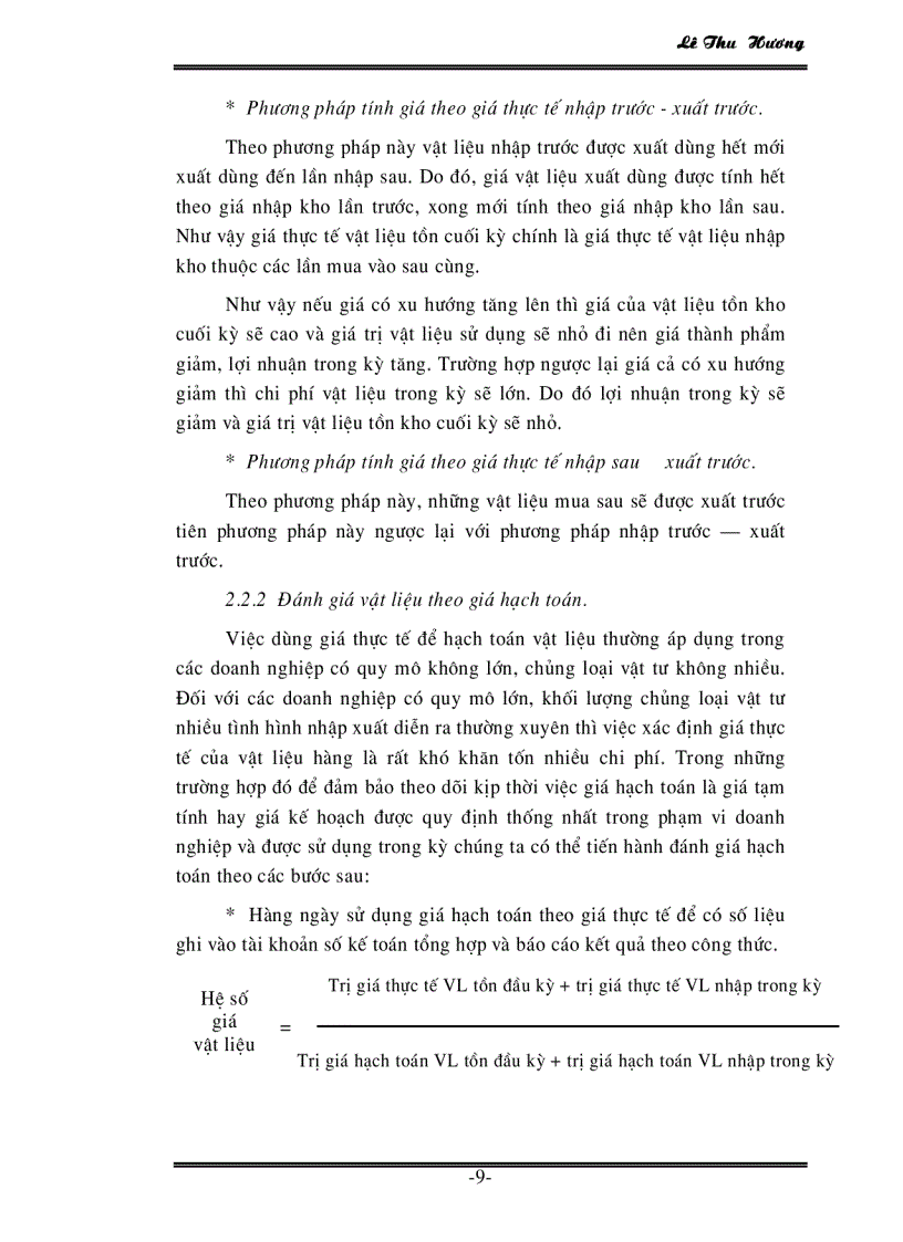 image for page Tổ chức công tác kế toán nguyên vật kiệu tại công ty Dệt May Hà Nội