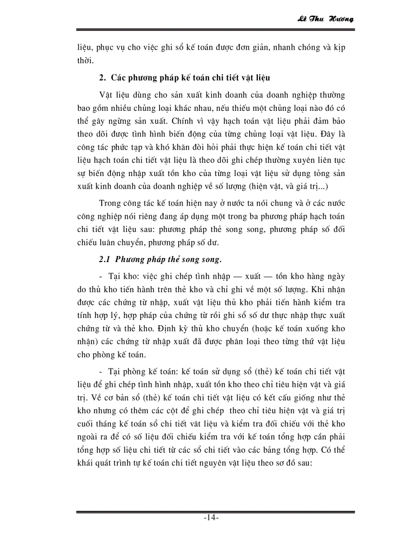 image for page Tổ chức công tác kế toán nguyên vật kiệu tại công ty Dệt May Hà Nội