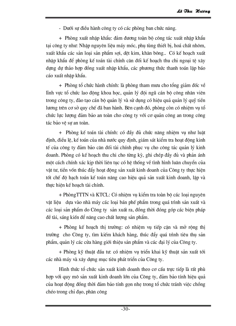 image for page Tổ chức công tác kế toán nguyên vật kiệu tại công ty Dệt May Hà Nội