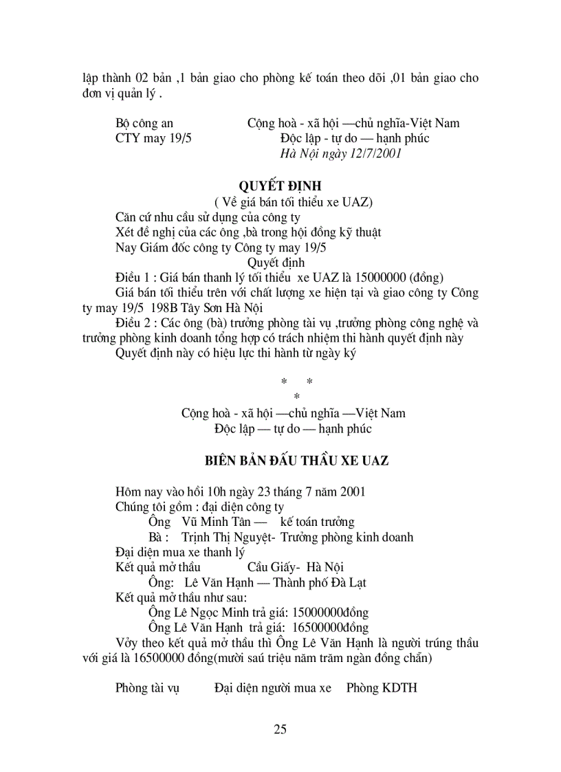 image for page Công tác hạch toán kế toán của Công ty May 19 5