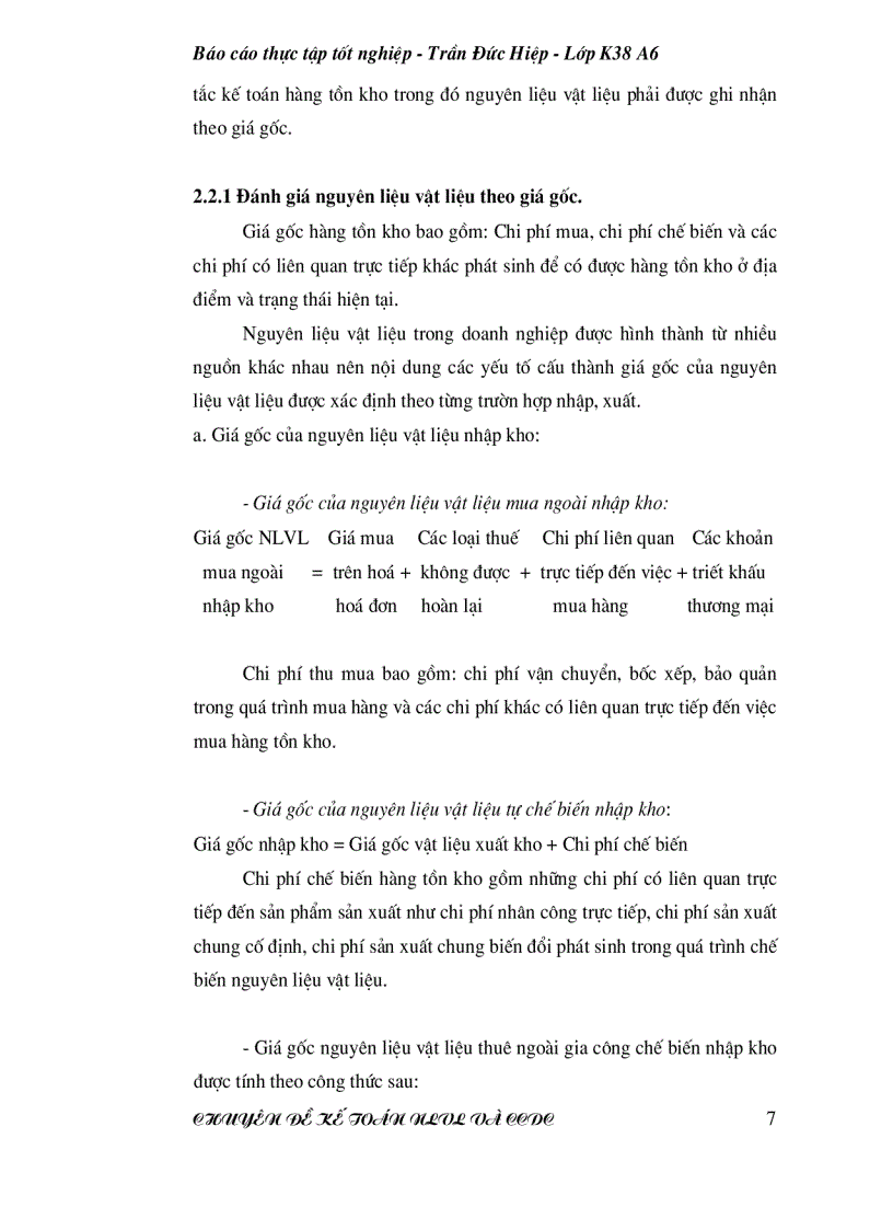 image for page Thực tế công tác kế toán nguyên liệu vật liệu tại công ty cổ phần VPP Cửu Long