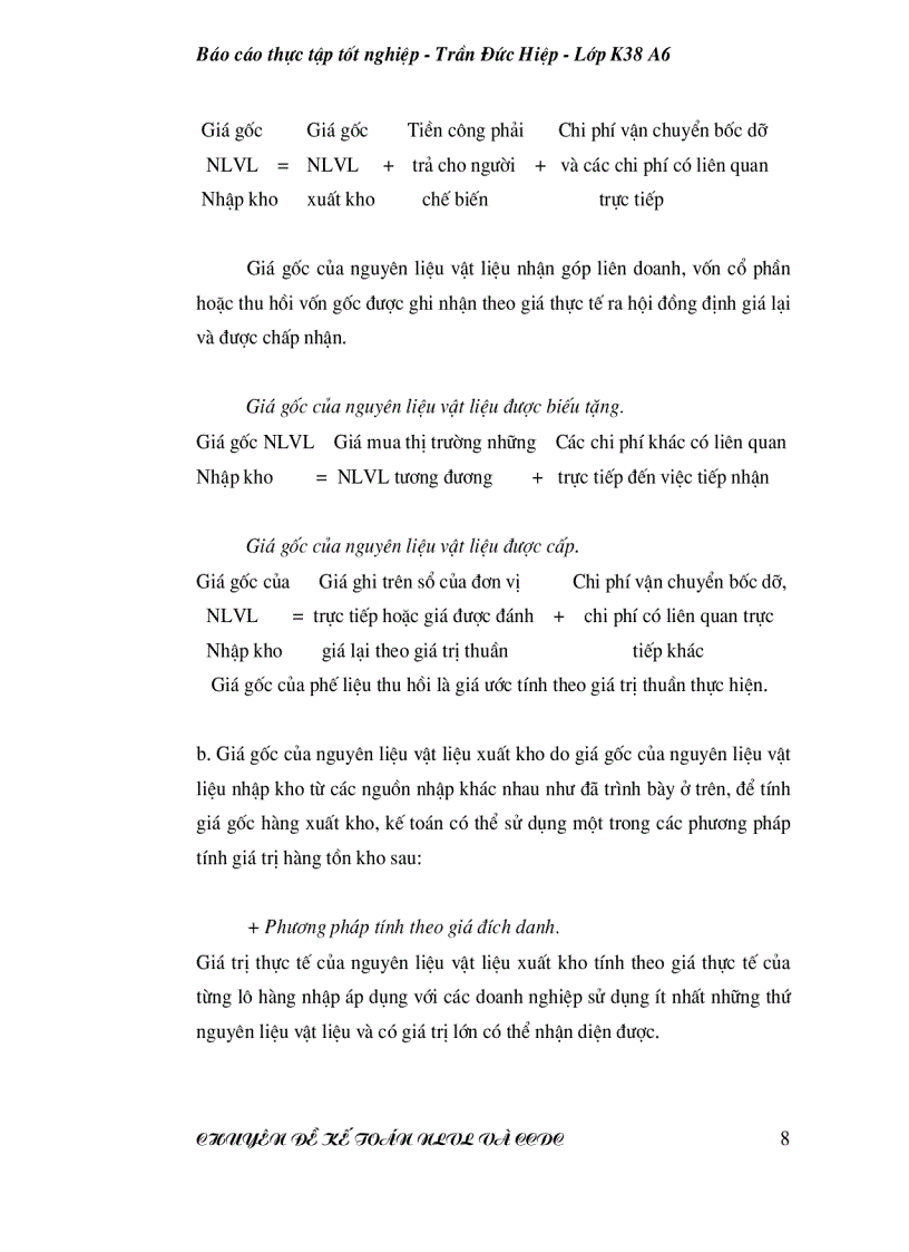 image for page Thực tế công tác kế toán nguyên liệu vật liệu tại công ty cổ phần VPP Cửu Long