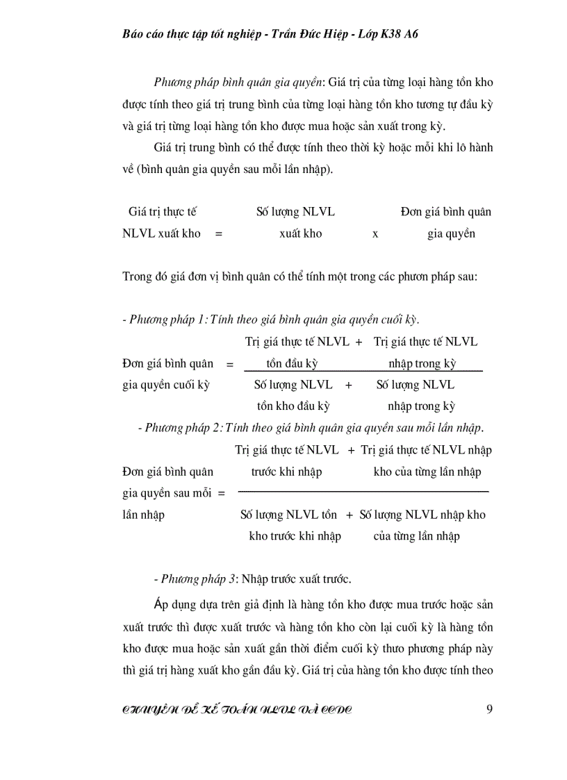 image for page Thực tế công tác kế toán nguyên liệu vật liệu tại công ty cổ phần VPP Cửu Long