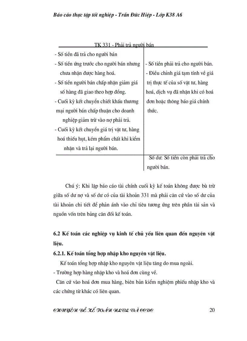 image for page Thực tế công tác kế toán nguyên liệu vật liệu tại công ty cổ phần VPP Cửu Long