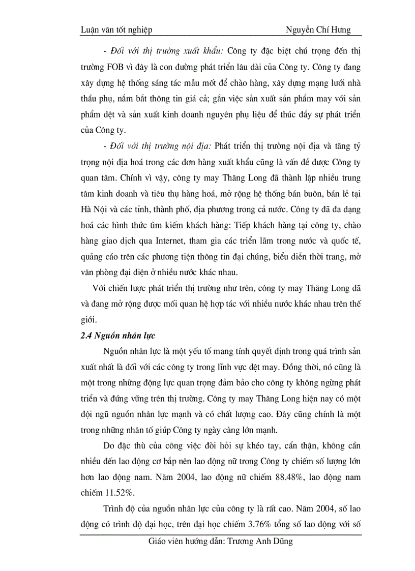 image for page Hoàn thiện công tác kế toán tập hợp chi phí sản xuất và tính giá thành sản phẩm tại Công ty cổ phần May Thăng Long