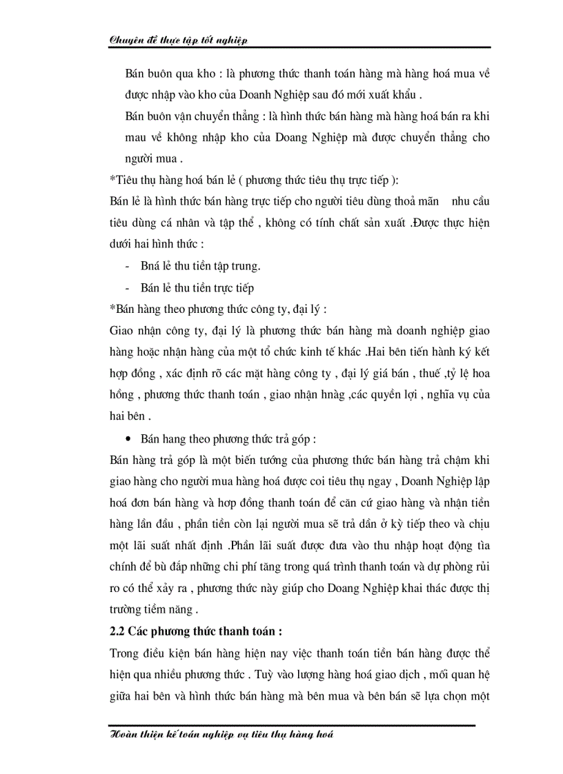 image for page Kế Toán Thành Phẩm Tiêu Thụ và Xác Định kết quả tiêu thụ tại Công ty cổ phần Tứ Gia