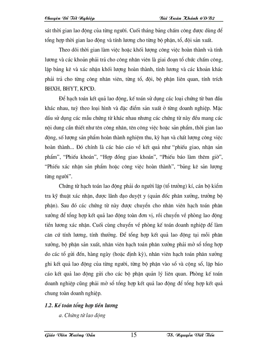 image for page Hoàn thiện kế toán tiền lương và các khoản trích theo lương tại công ty cầu I Thăng Long