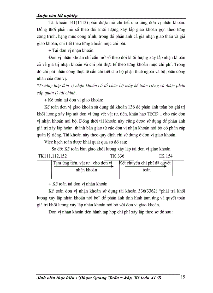 image for page Công tác hạch toán chi phí sản xuất và tính giá thành sản phẩm xây lắp tại xí nghiệp Sông Đà 206