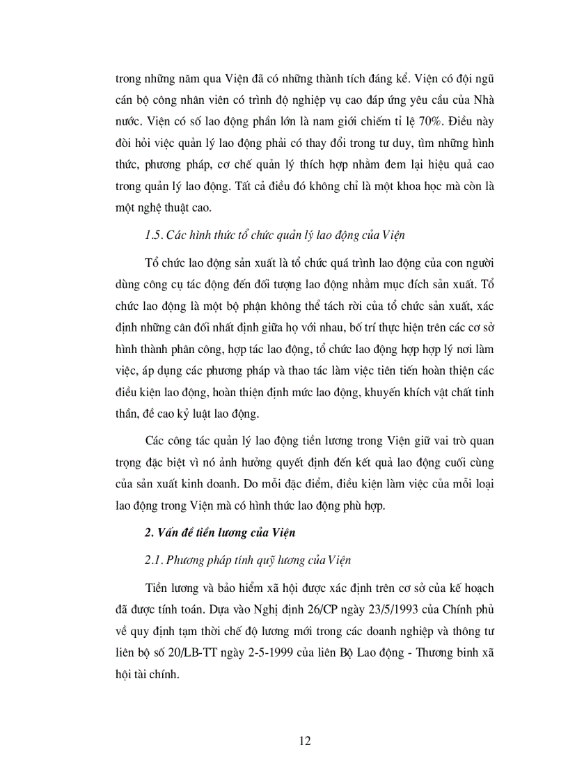 image for page Một số vấn đề quản lý lao động tiền lương ở Viện chiến lược và chương trình giáo dục