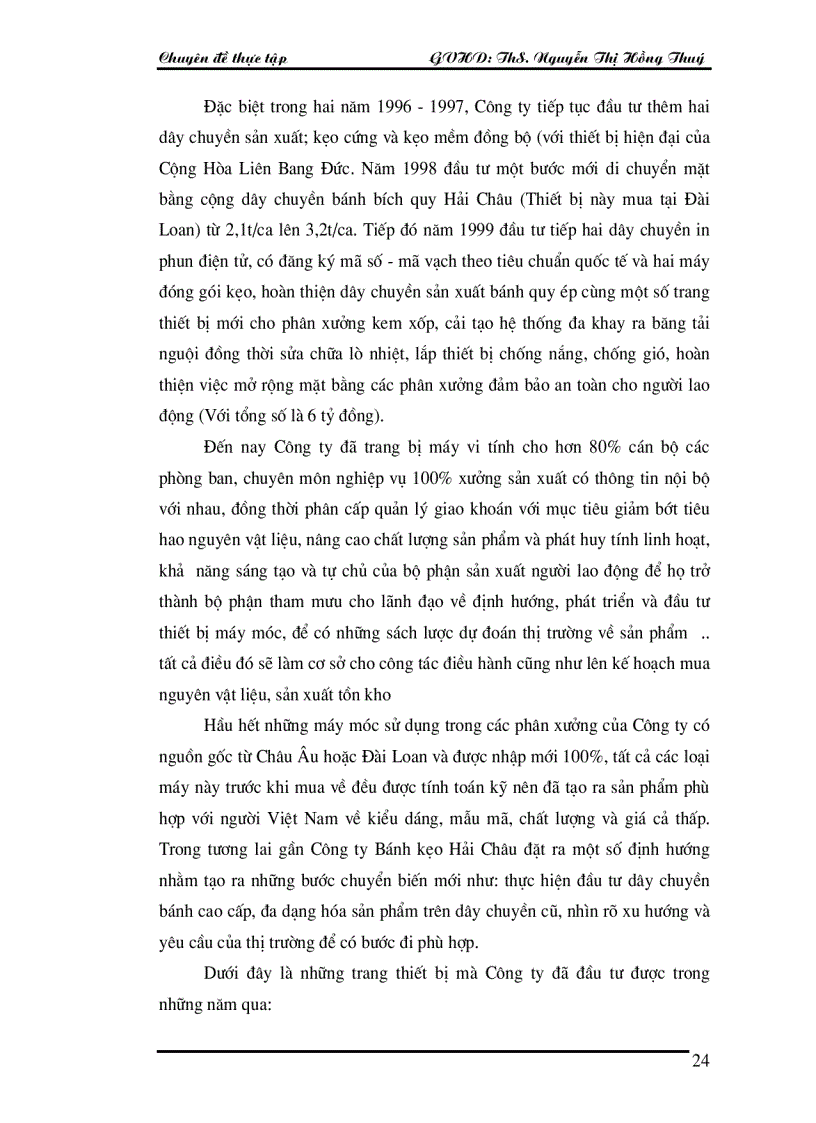 image for page Hoàn thiện hạch toán nguyên vật liệu tại Công ty Cổ phần Bánh kẹo Hải Châu